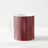 Schöner, abstrakter, roter Hintergrund mit li Kaffeetasse (Vorderseite Links)