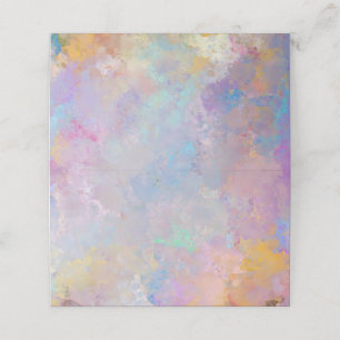 Schöner Abstrakter Spritzer Wasserfarbener Hinterg Treuekarte