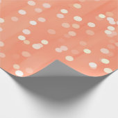 Schöner abstrakter Vintager Hintergrund Geschenkpapier (Ecke)