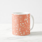 Schöner abstrakter Vintager Hintergrund Kaffeetasse (VorderseiteRechts)