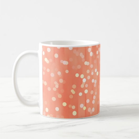 Schöner abstrakter Vintager Hintergrund Kaffeetasse (Links)