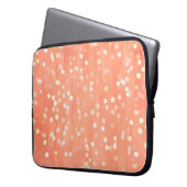 Schöner abstrakter Vintager Hintergrund Laptopschutzhülle (Vorderseite Links)