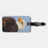 Schöner Adler im Baum Gepäckanhänger (Rückseite horizontal)