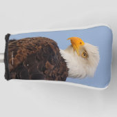 Schöner Adler im Baum Golf Headcover (Vorderseite)