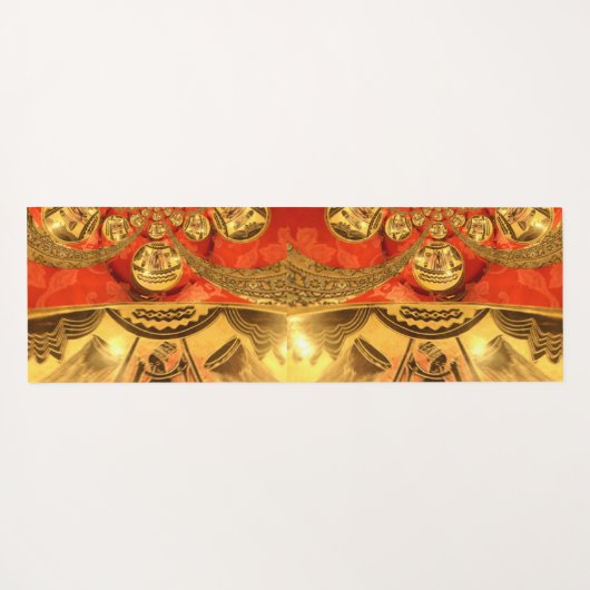 Schöner Afrikaner Yogamatte (Rückseite (Horizontal))