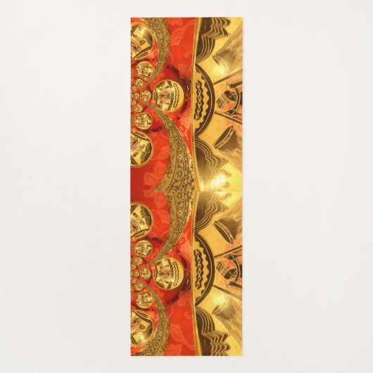 Schöner Afrikaner Yogamatte (Rückseite)