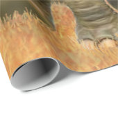 Schöner afrikanischer Baby-Elefant Geschenkpapier (Rolleneckpunkt)