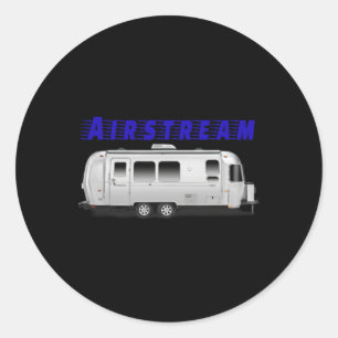 Schöner Airstream  Runder Aufkleber