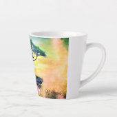 Schöner Akazienbaum Afrikas Milchtasse (Rechts)