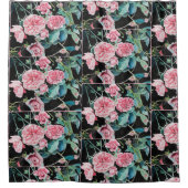 Schöner alter Rosenduschvorhang Duschvorhang (Vorderseite)