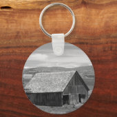 Schöner alter Stall Schlüsselanhänger (Vorderseite)