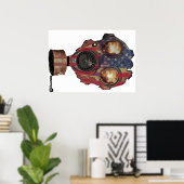 Schöner Amerikaner Poster (Heimbüro)