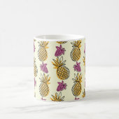 Schöner Ananas- und Erdbeerausschnitt Kaffeetasse (Mittel)