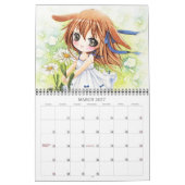 Schöner Anime chibi Mädchen Kalender 2013 (Mär 2027)