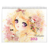 Schöner Animemädchen Kalender 2013 (Titelbild)