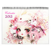 Schöner Animemädchen Kalender 2013 (Titelbild)