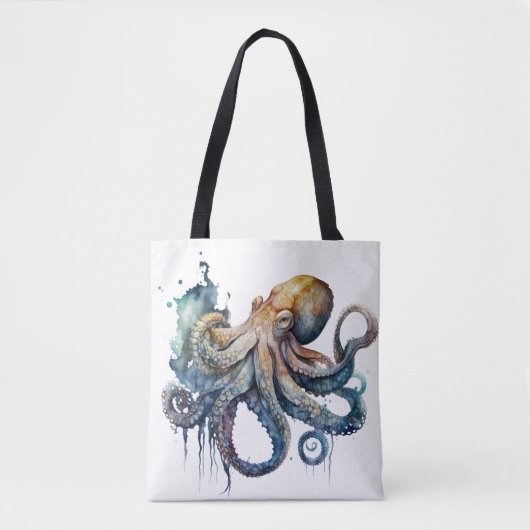 Schöner Aquareller Tasche (Vorderseite)