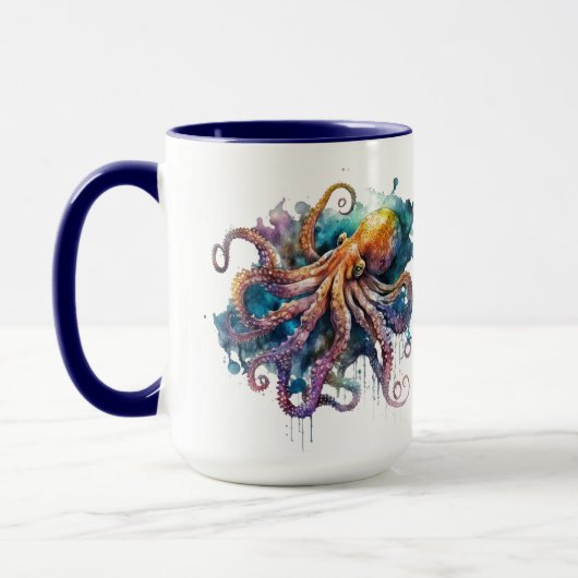 Schöner Aquareller Tasse (Links)