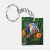 Schöner Aquarium Fisch Tank Schlüsselanhänger (Vorderseite links)