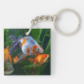 Schöner Aquarium Fisch Tank Schlüsselanhänger (Rückseite)