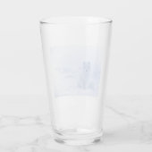 Schöner arktischer Fox Glas (Rückseite)