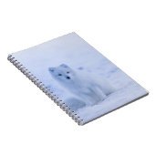 Schöner arktischer Fox Notizblock (Rechte Seite)