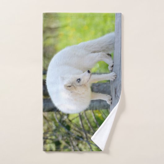 Schöner Artic Fox Handtuch (Handtuch)