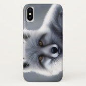 Schöner Artischer Fox Case-Mate iPhone Hülle (Rückseite)