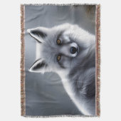 Schöner Artischer Fox Decke (Vorderseite Vertikal)