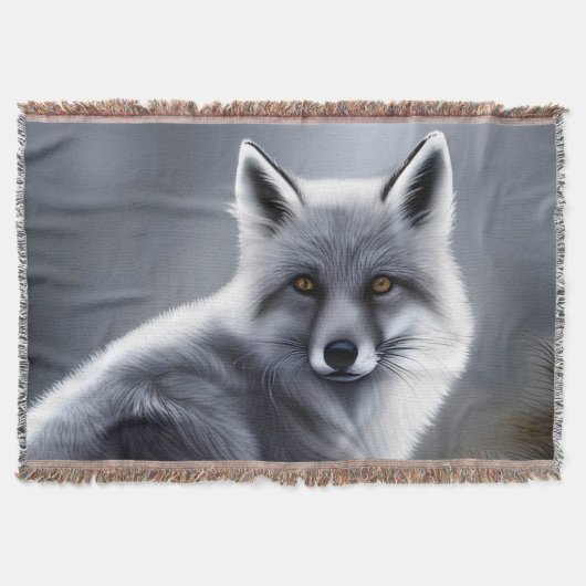 Schöner Artischer Fox Decke (Vorderseite)