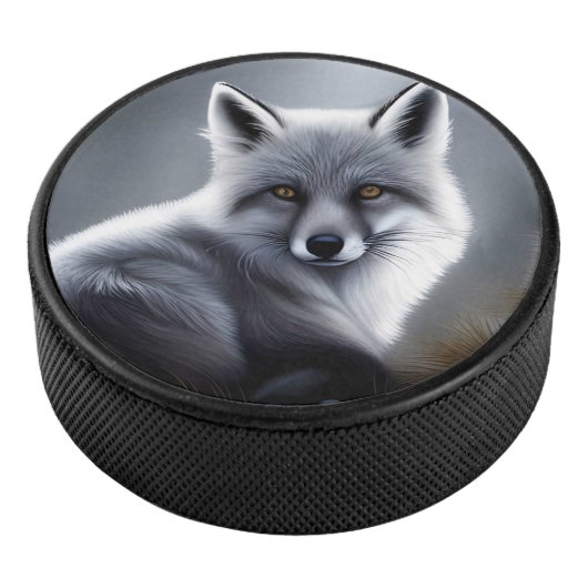 Schöner Artischer Fox Eishockey Puck (3/4)