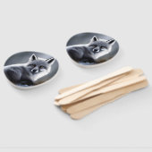 Schöner Artischer Fox Fächer (Non-assembled)