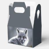 Schöner Artischer Fox Geschenkschachtel (Geöffnet)