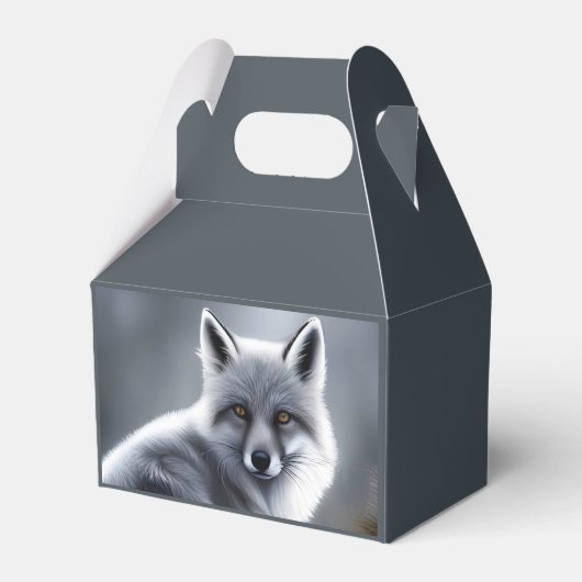 Schöner Artischer Fox Geschenkschachtel (Vorderseite)