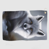 Schöner Artischer Fox Golfhandtuch (Horizontal)