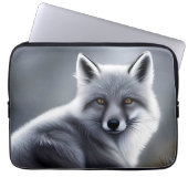 Schöner Artischer Fox Laptopschutzhülle (Vorderseite)