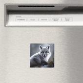 Schöner Artischer Fox Magnet (In Situ (Geschirrspüler))