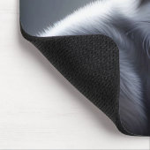 Schöner Artischer Fox Mousepad (Ecke)