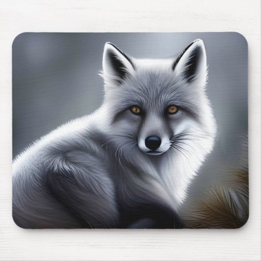 Schöner Artischer Fox Mousepad (Vorne)