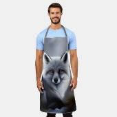 Schöner Artischer Fox Schürze (Getragen)