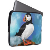 Schöner Atlantik Puffni Bird Laptop Sleeve (Vorne Rechts)