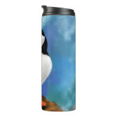 Schöner atlantischer Puffin Thermal Tumbler Thermosbecher (Nach rechts gedreht)