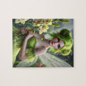 Schöner August Fairy in Gladioli Puzzle (Horizontal)