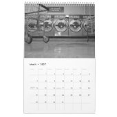 Schöner B&W Foto-Kalender - Kelly-Wein Kalender (Mär 2027)