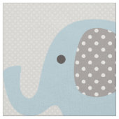 Schöner Baby-Blau-Elefant Stoff (Nahaufnahme)