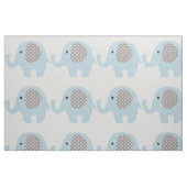 Schöner Baby-Blau-Elefant Stoff (Fat Quarter (45,7 x 55,9 cm))