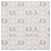 Schöner Baby-Elefant im Rosa Stoff (Muster)