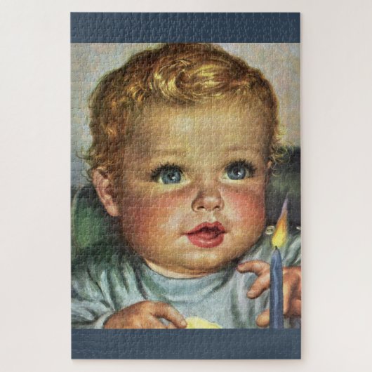 schöner Baby Mortimer Puzzle (Vertikal)
