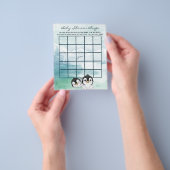 Schöner Baby Penguins Baby Dusche Bingo Flyer (Gruppe)