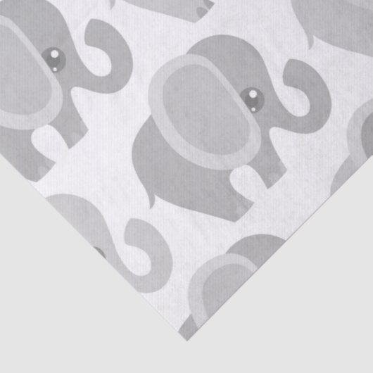Schöner Baby-Person-Elefant Seidenpapier (Detail)